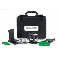 KAPRO 884G kryžminių linijų lazeris Green 4D